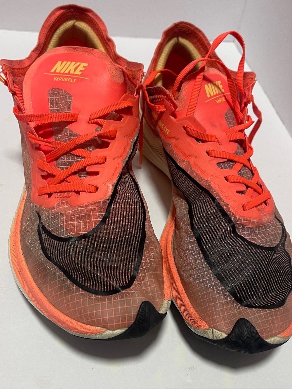 Nike ZoomX Vaporfly NEXT% Men’s Running Shoes Size 10 - Great condition -